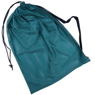 Imagem de Bolsa de malha Golberg – 61 x 91 cm – Bolsa de poliéster com cordão – Saco ventilado lavável e reutilizável – Use para lavanderia, roupas de academia, natação, acampamento, Verde caçador, 18 X 24
