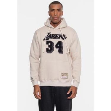 Imagem de Moletom Mitchell & Ness NBA Shaquille O'Neall Los Angeles Lakers Masculino-Masculino