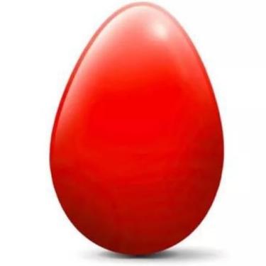 Imagem de Brinquedo Indestrutível Bola Ovo Fujão para Cães – Anti Estresse e Resistência para Cães de Raças Pequenas, Médias e Grandes(Vermelho,P)