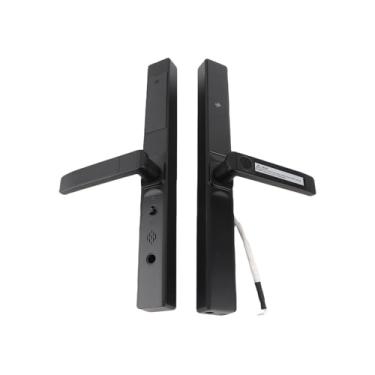 Imagem de Estink Fechadura de Porta Inteligente, Fechadura Inteligente de Impressão Digital de Entrada Sem Chave Com Alça Anticolisão de Controle de Aplicativo WiFi Integrado, para Casa, Hotel, (BLACK)