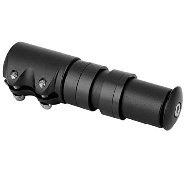 Imagem de Acouto Extensor de Guidão de Bicicleta, Extensor de Liga de Alumínio para Guidão de Bicicleta de Montanha, Haste de Garfo, Pena de Estrada e Montanha (Preto)