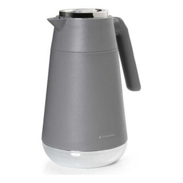 Imagem de Garrafa Térmica 1l Sassari Cinza Para Chá Café Termopro