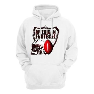 Imagem de Blusa Moletom Canguru Masculina Flanelada Capuz Cordao Ajustavel Estampado Moderno Casaco de Frio-Masculino