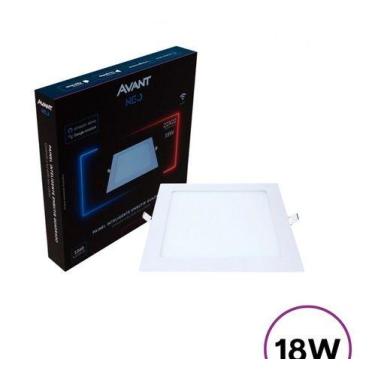 Imagem de Avant Neo Plafon Smart Quadrado 18w 2700-6500 Bivolt