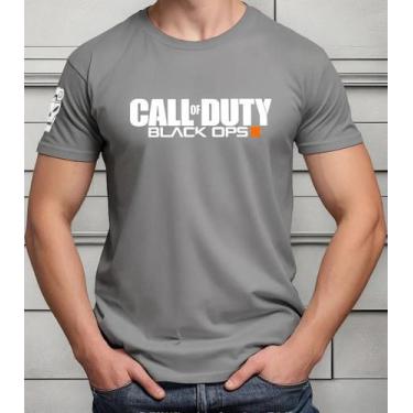 Imagem de Camisa Camiseta Adulto Masculina Feminina Algodão Gamer Jogo Call of D