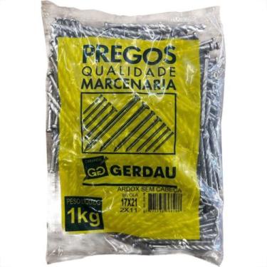 Imagem de Prego Ardox Gerdau Sem Cabeca 17X21 (3,00X48mm) (3,00X48mm) 1Kg