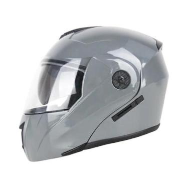 Imagem de Capacete De Motocicleta Unissex 2024, Capacete Modular Com Lente Dupla