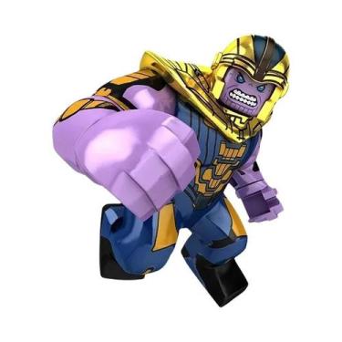 Imagem de Brinquedo De Blocos De Montar Mini Thanos Hulk Marvel, Figura De Super