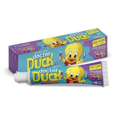 Imagem de Gel dental doctor duck sem fluor mix de frutas 0a5 anos - 50g - Dental