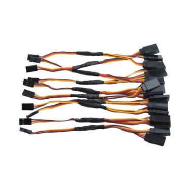 Imagem de Cabo De Extensão Servo Tipo Y De 150mm Com 3 Pinos Para Carro RC, Aviã