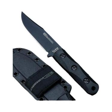 Imagem de Faca Tática Para Caça KA-BAR EK50 Com Lâmina 8Cr13Mov E Cabo De Nylon,