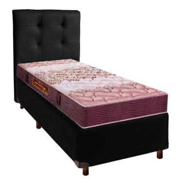 Imagem de Kit Cabeceira + Cama Box + Colchão Solteiro D26 Ortophedic Sankonfort