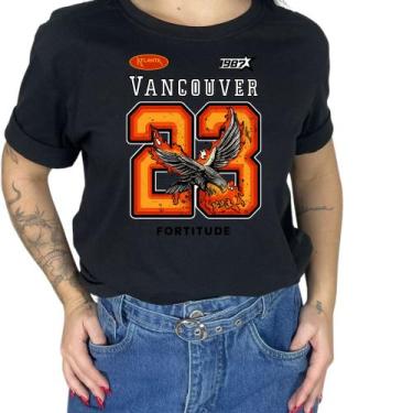 Imagem de Camiseta Vancouver 23 Urban Style StreetWear Personalizada Feminina Ex