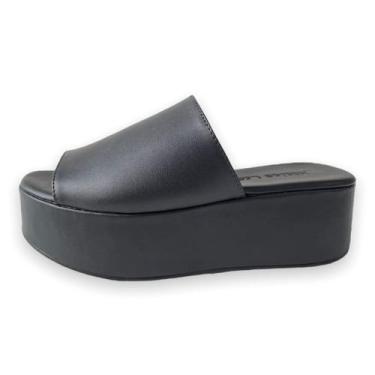 Imagem de Tamanco Flatform Feminino Plataforma Color - Jessica Leal Shoes, Preto