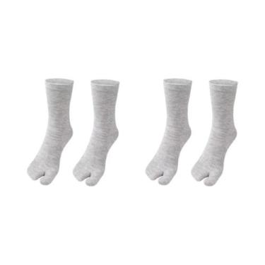 Imagem de Meias De Algodão Unissex Estilo Japonês Kimono Flip Flop Sandal Tabi G