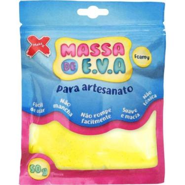 Imagem de Massa De Eva Amarela 50g Make+
