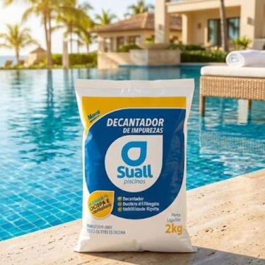 Imagem de Sulfato De Alumínio Suall 2kg Decantador Impurezas Piscinas