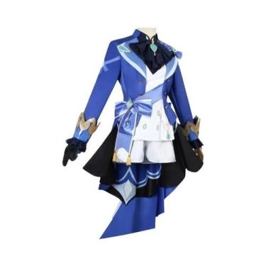 Imagem de Fantasia De Carnaval Genshin Impact Para Mulheres Com Peruca Para Fest