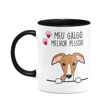 Imagem de Caneca Dog - Meu Galgo, melhor pessoa! B-black - JPS INFO