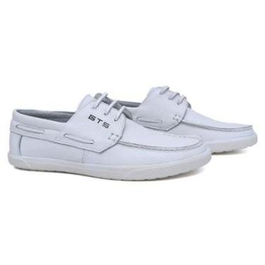 Imagem de Mocassim Dockside Masculino Couro Moderno Casual Conforto-Masculino