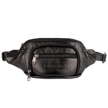 Imagem de Pochete de couro David Masculino-Masculino