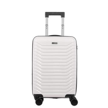 Imagem de Mala Bordo em Polipropileno com Rodas 360º PP Basic - Branco - Sestini