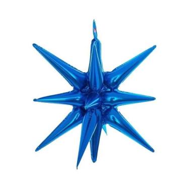 Imagem de Balão Estrela Conjugada 4D De 22 Polegadas, 2 Ou 5 Peças, Com Luz Gota