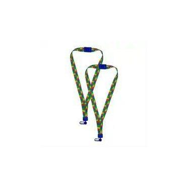 Imagem de Cordão Para Crachá Autismo Com 2 Unidades 7923 CORDAO P/CRACHA AUTISMO