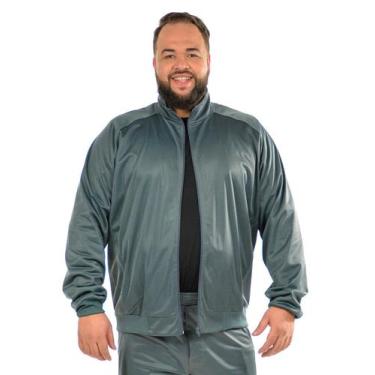 Imagem de Jaqueta capitao plus size cx - Fenomenal, Cinza chumbo, 54