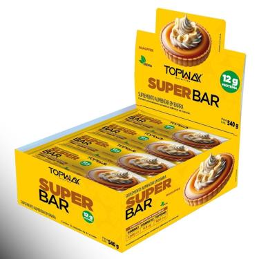 Imagem de Barra De Proteína Super Bar Banoffe 45G Topway Caixa Com 12U-Unissex