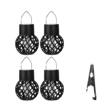 Imagem de Lanterna LED À Prova d'Água Com Efeito De Chama Para Decoração De Jard