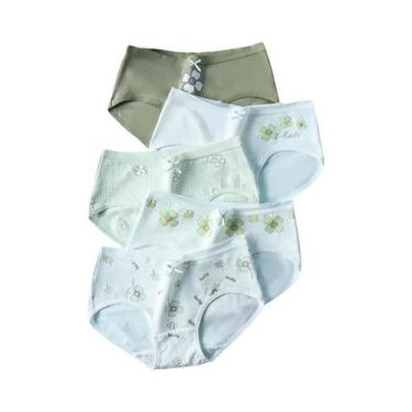 Imagem de Calcinhas De Algodão Para Meninas Jovens 5 Peças Com Estampa Fofa, Cin