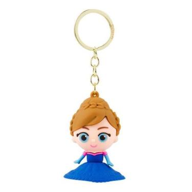 Imagem de Chaveiro Princesa Anna Frozen Silicone 6cm - Disney - Taimes