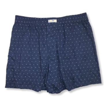 Imagem de Cueca Samba Canção de Algodão Dom Marco, G, Azul marinho