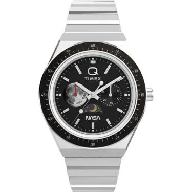 Imagem de Relógio Timex Q NASA TW2Y56700 Masculino 40mm Aço Inox