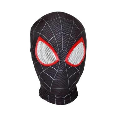 Imagem de Máscara De Super-Herói Infantil Com Lentes De Aranha Para Fantasia De 