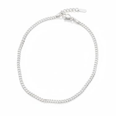 Imagem de Pulseira Masculina Amaré Grumet 3mm em Prata 925 Tamanho 3MM Prata para Público Masculino