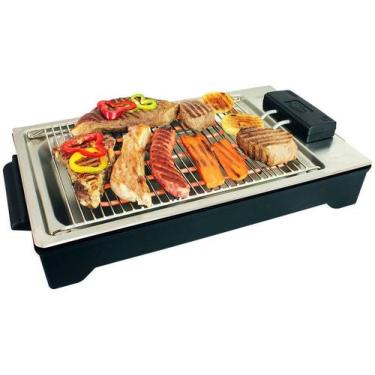 Imagem de Churrasqueira Elétrica Recursos Inox 1850W Cotherm - Tennessee, Inox, 
