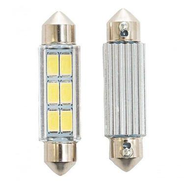 Imagem de Lâmpada LED Automotiva Miniatura Branco F103 para Uso Geral Compatível com Diversos Veículos Electra