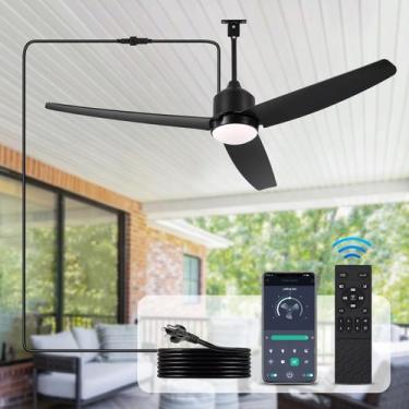 Imagem de Ventilador de teto externo BZX 52" Waterproof LED App Remote