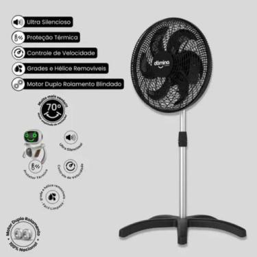 Imagem de Ventilador Coluna Oscilante 50cm Diâmetro Silencioso Bivolt - HOME AS,