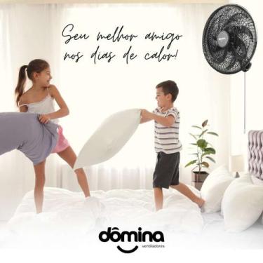 Imagem de Ventilador Parede 60 cm 8 Hélices Bilvolt Potente Turbo - Anayben Move