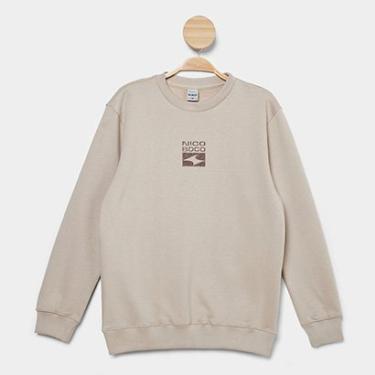 Imagem de Moletom Infantil Nicoboco Heik Menino-Masculino