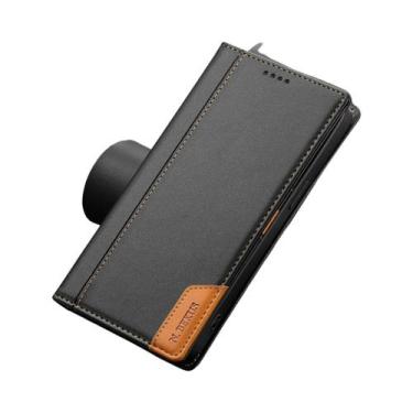 Imagem de Capa Carteira Magnética De Couro Para Samsung Galaxy S26 S25 Edge Ultr