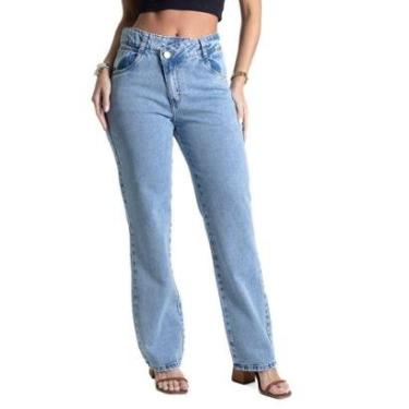 Imagem de Calça Jeans Sawary Reta - 281930 - Azul 40-Feminino