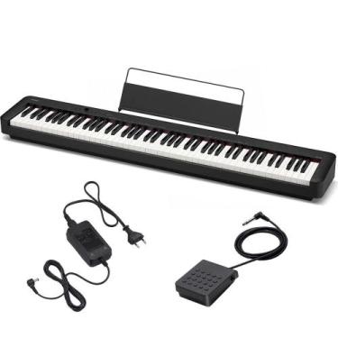 Imagem de Piano Digital CASIO CDP-S160 Stage Piano 88 Teclas Black