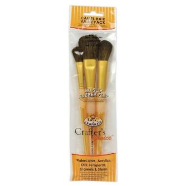 Imagem de Pincel Royal & Langnickel Crafters Choice Cerda Cabelo Camelo Chato no