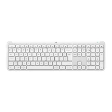 Imagem de Teclado bluetooth logitech signature slim k950 branco 920-012601