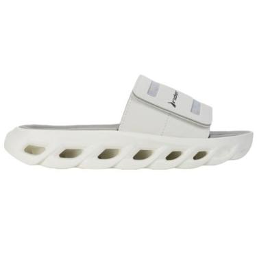 Imagem de Chinelo Slide R Power Rider Tratorado Anatomico Original, Branco, Cinz