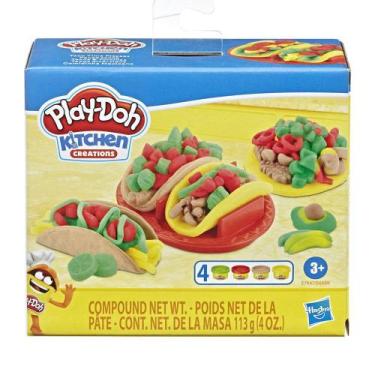 Imagem de Massinha Play Doh Kit Comidas Comidinhas Mexicanas E7447 - Hasbro